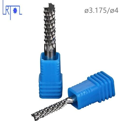 Tungsten carbide extended PCB strawberry cutter 3.175mm CNC engraving wood router corn milling cutter PCB router bits