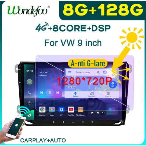 2 din Android 10 car radio For VW/Volkswagen Golf Passat b7 b6 Skoda Seat Octavia Polo Tiguan multimedia auto audio Navigation