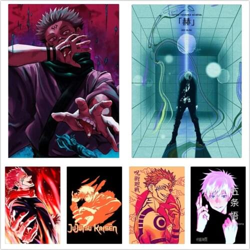 5D Diamond Painting Jujutsu Kaisen Gojo Satoru Poster Anime Diamond Embroidery Cross Stitch Kit Diamond Mosaic Room Decoration