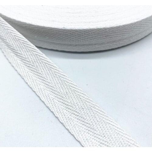 New 10mm 20mm 100% Cotton Ribbon Hserringbone Ribbon Hair Bow Party Christmas Wedding DIY Sewing Crafts #03