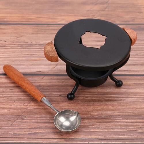 Durable Retro Tripod Fire Paint Wax Melting Wax Tripod Furnace Sealing Wax Spoon New
