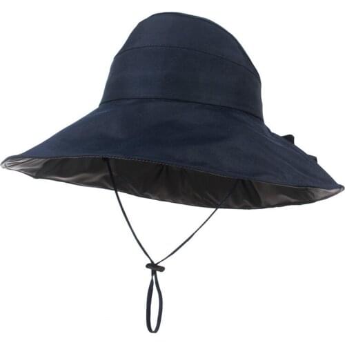 Fashion Summer Big Brim Sun Hat For Female Seaside Sun Protection Cap Japanese Wild Fisherman Hat Korean Version 2021 NEW