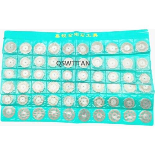 Dental Diamond Polishing Wheel Saw Disc Rotary Tool Mandrels Dental lab polishing Materials