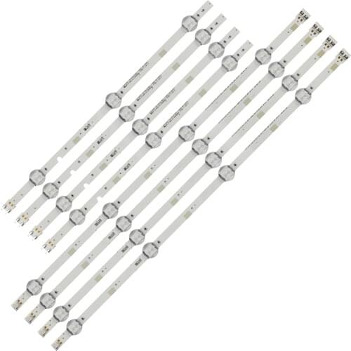 8 PCS/set LED backlight strip for Samsung UN43J5200AG 2015 SVS43 FCOM FHD V8DN-430SMB-R0 V8DN-430SMA-R0 BN96-37294A 37295A 38879