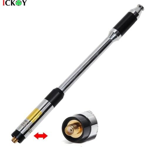 Telescopic High Gain Antenna Dual Band VHF/UHF SMA-Female for Motorola GP340 GP350 GP360 GP380 GP640 GP680 HT1250 HT750 HT1550