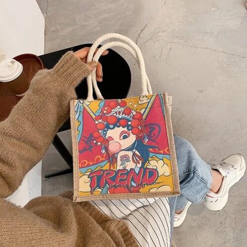 Famous Designer Women Handbag High Quality Durable Shoulder Bag Fashion Design Printing Girls School Bag Shopping Bag