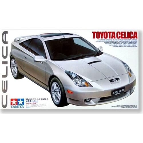 1/24 Tamiya Plastic Assembly Car Model Toy Toyota Celica Coupe DIY Assembly Kit #24215
