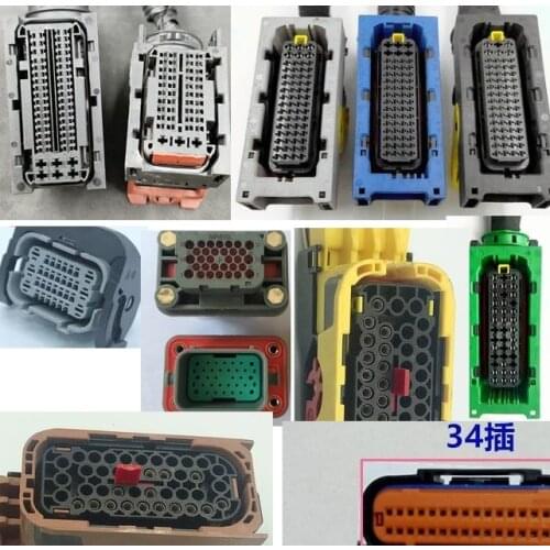 2-1418883-1 Automotive wiring harness plug ECU plug Bumper radar headlight plugs ABS sensor plug connector 4G0906234E