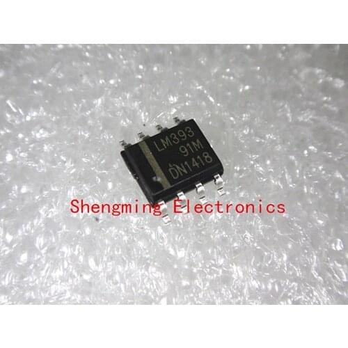 20PCS LM393 LM393D LM393DR LM393M SOP-8 IC