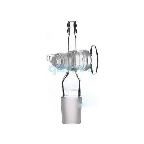 29/32 Joint T Type Adapter Three-Way Glass Stopcock 130mm Length Lab Glassware