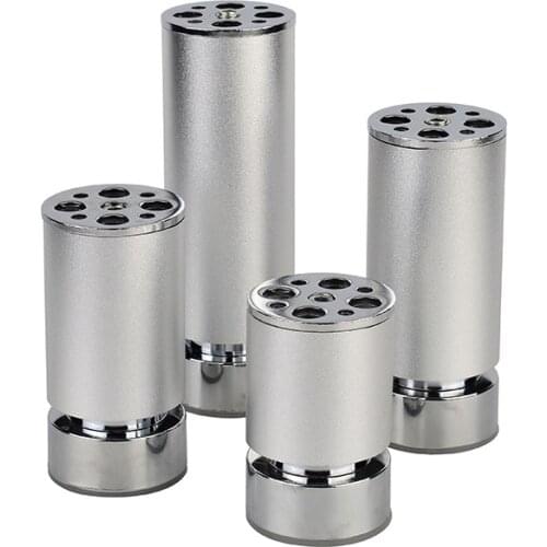 4pcs Furniture feet Aluminum alloy Adjustable table Sofa Cabinet legs Cupboard chairs Feet With mounting screws Furniture legs