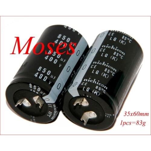 400v 850uf 100% Original New Electrolytic Capacitor capacitance Radial 35x60mm