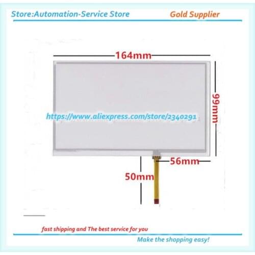 7.0 Inch 164*99 Mm AT070TN90 AT070TN93 HD Capacitive New Touch Screen Digitizer Glass Panel