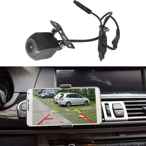 Wireless Car Rear View WIFI Reversing Camera Dash Cam Tachograph Vehicle Backup Cameras Ios or Android Devices Plastic + Glass