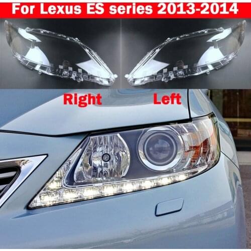 Car Headlamp Cover Glass Shell Lamp Headlight Transparent Cover Lens Lampshade For Lexus ES series ES250 ES300h ES350 2013 2014