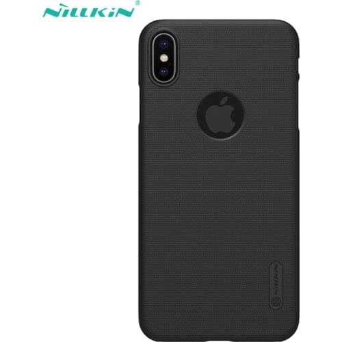 Nillkin Case for iPhone X XR XS Max Case 6 6s 7 Plus Cover Super Frosted Shield PC Hard Back Matte Cover 7Plus Logo Cutout
