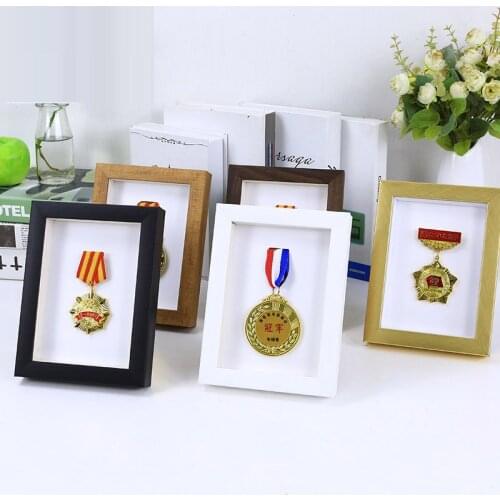 Medal display stand 3D photo frame medal storage display stand Marathon medal medal stand