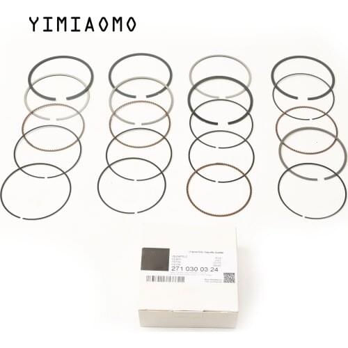 8910485000 Piston Ring Set For Benz M271.860 1.8T Cyl. Bore 82MM S204 C204 W212 A/C207 R172 SLK 200 E 260 CGI 001 RS 00163 0N0