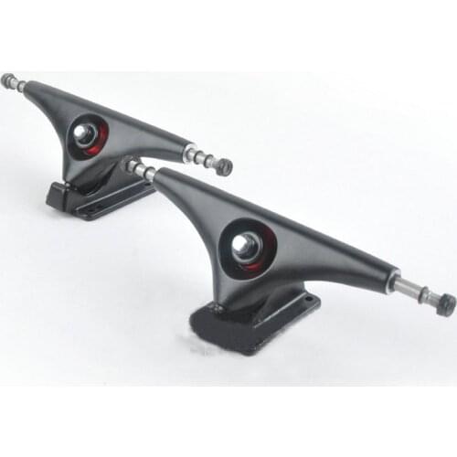 7.35inch Longboard bridge 1pair skateboard trucks profession longboard trucks black skateboard trucks