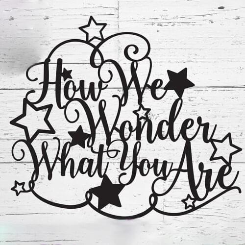 SHINECRAFT Word Letter metal cutting dies cut die mold decoration Scrapbook paper craft knife mould blade punch stencils dies