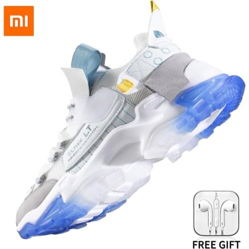 Xiaomi Youpin High Quality Running Shoes For Men Breathable Athletic Sport Comfortable Soft Outdoor Sneakers Male Big Size 39-46