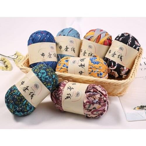 Mylb 1 Ball 100g Woolen Yarn DIY Knitting Wool for Rugs Woven Thread Cotton Cloth Yarn Hand Crocheted Basket Fancy Yarn Fabric