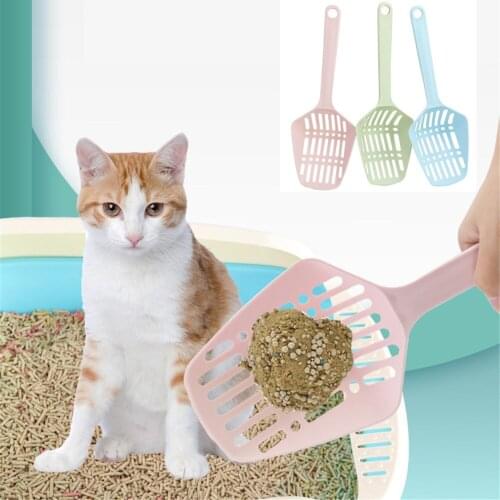 Triangle Handle Pet Cleaning Supplies Portable Indoor Cat Litter Scoop Kitten Large Sand Shovel Dog Durable Feces Clean Toilet