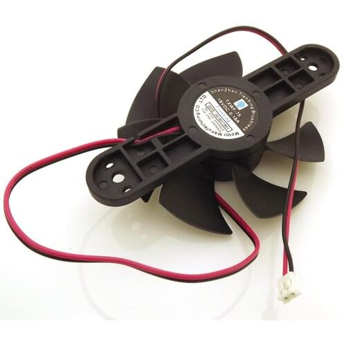 BRUSHLESS DC FAN TXWF-75 PD-8025MS 75mm 18VDC 0.18A 2Pin For C21-RH2101/RH2102 Induction Cooker Cooling Fan