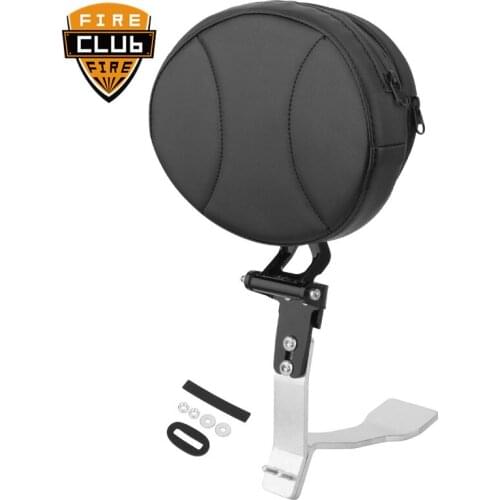 Motorcycle Backrest For Can Am Spyder RT SE6 SM5 2008-2017 Black Plug-in Adjustable Driver Backrest Kit Rider Backrest