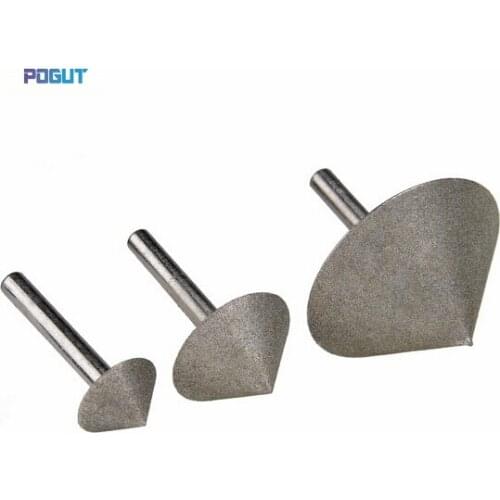 High Quality Glass Tools, Palting diamond glass countersink bit, straight shank, 20, 25, 30, 35, 40, 45, 50, 60mm