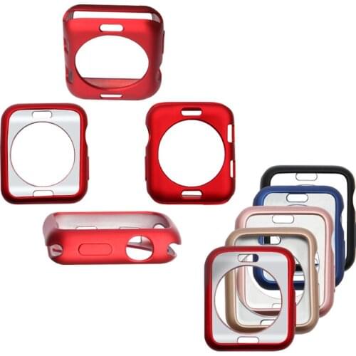 TPU Protective Case Cover Frame For Apple Watch Series 1 2 3 4 5 6 SE 38mm 42mm 40mm 44mm