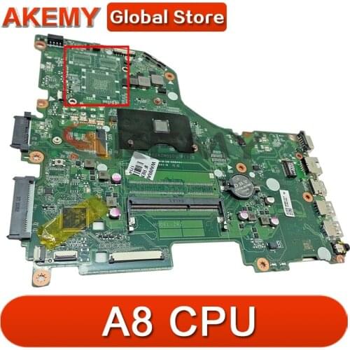 Akemy DA0ZRZMB6D0 REV:D For Acer E5-522 motherboard Mainboard ZRZ NB.MVH11.001 DDR3 100% test OK UMA CPU: A8 CPU