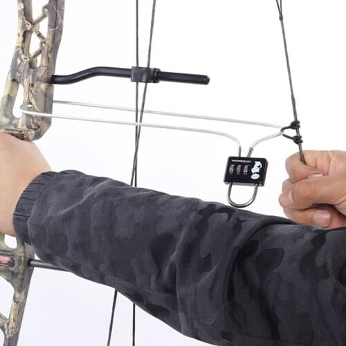 1set Archery Compound Recurve Bow Lock Safety Lock Protection Bow For Outdoor Sports Hunting Accessories