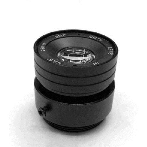3.0MP HD 25mm 1/2.5" F1.4 CS Mount Fixed Iris 13 degrees Angle lens For Smart security IP CCTV Camera SL-2514MP