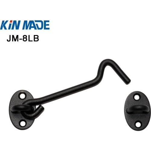 Stainless Steel Door Hook Cabin Hook Eye Latch Gate Door Swivel Window with Mounting Screws 100pcs