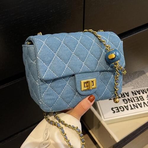 LXHYSJ Blue Women's Bags
