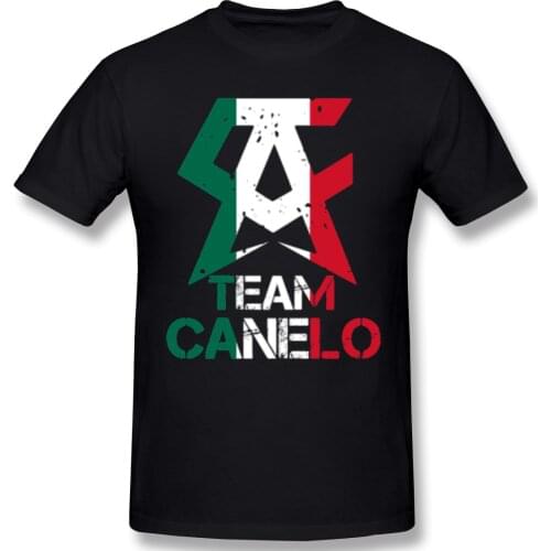 Canelos Alvarez Canelos ALVAREZ Trending TEAM Canelos Classic Humor Graphic Mens Basic Short Sleeve T-Shirt R257 European Size