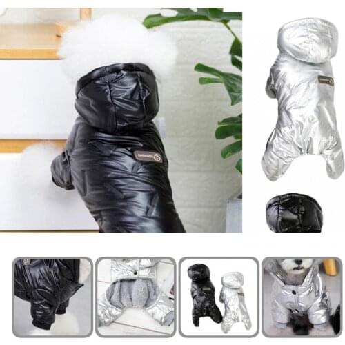 Soft Texture Pretty Pet Puppy Romper Clothes Fine Workmanship Pet Hooded Clothes Button Closure Pet Accessories