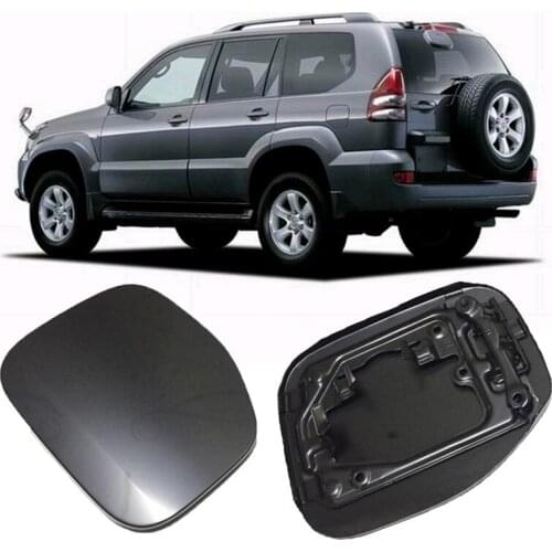 Unpainted External Fuel Tank Cap For Toyota Land Cruiser Prado LC120 FJ120 2700 4000 2003-2009 Car Styling Accessories