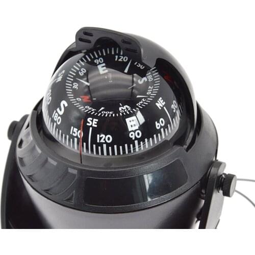 2021 New Illuminated marine compass Ocean Compass Marine Navigation Waterproof for Automobiles Boat Durable Outdoor Trip Tools