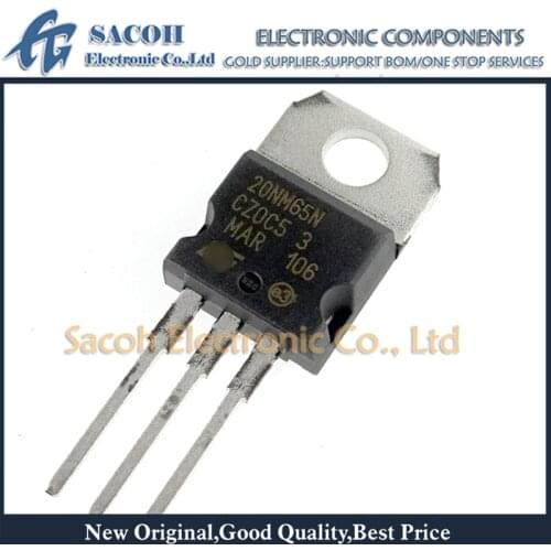 Free Shipping 10Pcs STP20NM65N STF20NM65N 20NM65N TO-220/220F 20A 650V MOSFET with FAST DIODE
