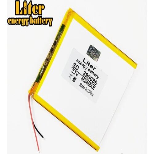 Polymer lithium battery 7 8 9 inch tablet PC 398096 3.7V 4500mah lithiumion 'With High Quality