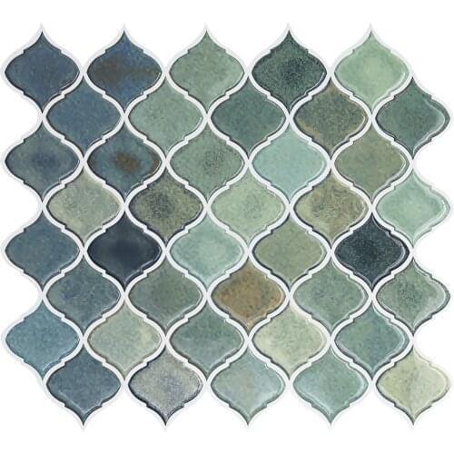 Peel and Stick Self Adhesive Removable Stick On Kitchen Backsplash Bathroom 3D Wall Sticker Wallpaper Tiles in Lantern Designs