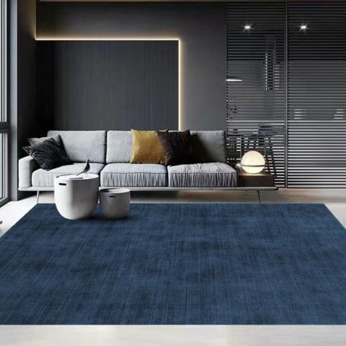 Modern Minimalist Living Room Rugs Nordic Carpet Bedroom Bedside Bathroom Floor Mat Solid Color Gradient Short Plush Carpets