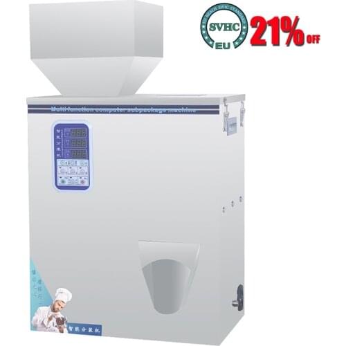 Intelligent Packing Machine Powder Filling Machine Automatic Seeds Particle Coffee Bean Food Weighing Packing Machine 10-500ml
