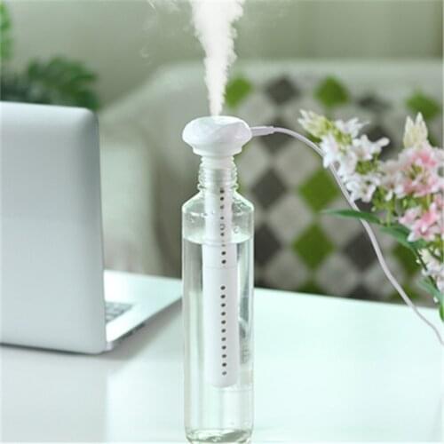 USB Portable Air Humidifier Desktop Aromatherapy Essential Oil Water Diffuser Aroma Bottle Cup Detachable For Home Car Office