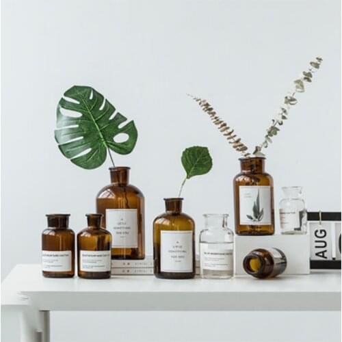 Vase Home Decor Vases For Living Room Decoration Glass Vase Nordic Jarrones кашпо Ins ваза Ornaments Vases вазы