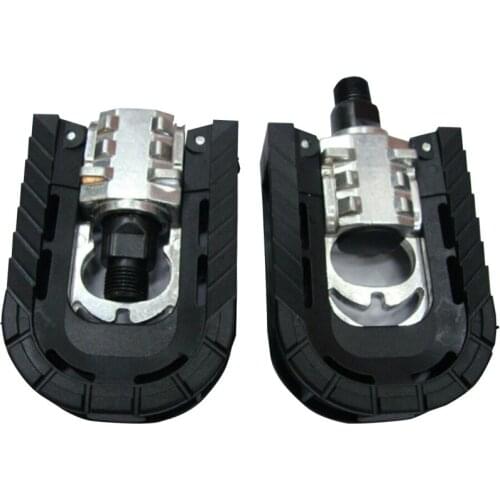 Bicycle Accessories Aluminum Alloy Bilateral Foldable Pedals Folding Bicycle Pedals