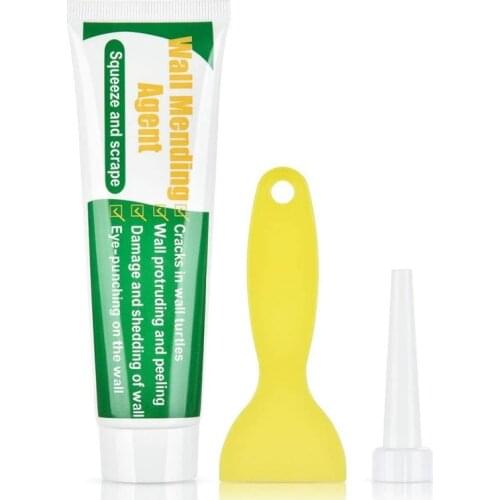 30/100/130g Wall Repair Paste Wall Surface Cream Sealing Broken Hole Filler Free Scraper Strong Long-lasting Adhesive Gel