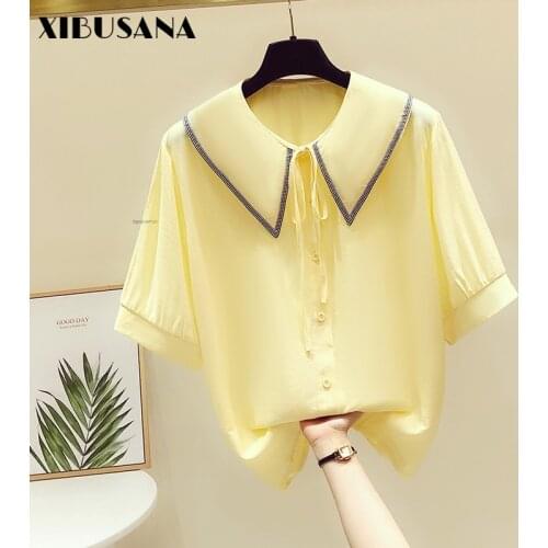 Блузки с вышивкой XIBUSANA China At AliExpress